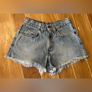 Vintage orange tag Levi’s Denim cut off Shorts